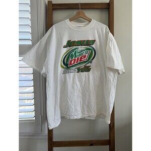 Vintage 1999 Kerusso Jesus Meant To Die For You Mountain Dew Parody T-Shirt 3XL